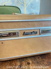 MaxSold Auction: Laurentian & Jetliner Medium Train/Vanity Cases, Tan and Green - Burlington (Ontario, Canada) SELLER MANAGED Estate Sale Online Auction - Cloverleaf Drive