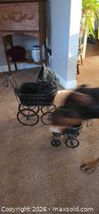 MaxSold Auction: Pair of Vintage Black Doll Prams / Baby Carriages - Burlington (Ontario, Canada) SELLER MANAGED Estate Sale Online Auction - Cloverleaf Drive