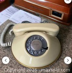 MaxSold Auction: Vintage Ivory Rotary Dial Telephone, Corded Landline - Burlington (Ontario, Canada) SELLER MANAGED Estate Sale Online Auction - Cloverleaf Drive