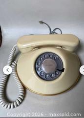 MaxSold Auction: Vintage Ivory Rotary Dial Telephone, Corded Landline - Burlington (Ontario, Canada) SELLER MANAGED Estate Sale Online Auction - Cloverleaf Drive