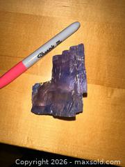 MaxSold Auction: Blue Halite Crystal - Arlington (Virginia, USA) SELLER MANAGED Downsizing Online Auction - 8th Street North