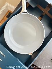 MaxSold Auction: Caraway 10.5-inch Fry Pan / Skillet in Blue/Teal - Arlington (Virginia, USA) SELLER MANAGED Downsizing Online Auction - 8th Street North