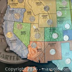 MaxSold Auction: Collectible 50 State Quarter collection - Arlington (Virginia, USA) SELLER MANAGED Downsizing Online Auction - 8th Street North