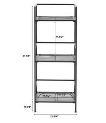 MaxSold Auction: Container Store collapsable metal three tier shelf - Arlington (Virginia, USA) SELLER MANAGED Downsizing Online Auction - 8th Street North