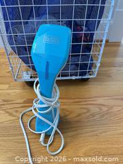 MaxSold Auction: Mixed Laundry Items: Black & Decker Steamer + IKEA JÄLL Rack - Arlington (Virginia, USA) SELLER MANAGED Downsizing Online Auction - 8th Street North