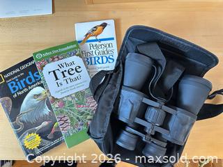 MaxSold Auction: SkyGenius 10x50 Binoculars and Field Guides - Arlington (Virginia, USA) SELLER MANAGED Downsizing Online Auction - 8th Street North