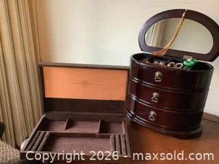 MaxSold Auction: Bombay Jewelry box plus jewelry  - Burnaby (British Columbia, Canada) SELLER MANAGED Estate Sale Online Auction - Portland Street