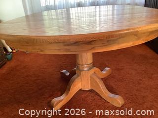 MaxSold Auction: Solid Oak Table - Burnaby (British Columbia, Canada) SELLER MANAGED Estate Sale Online Auction - Portland Street