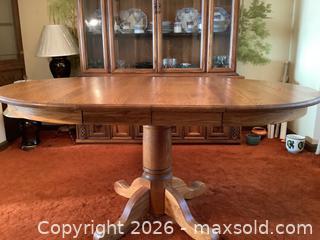 MaxSold Auction: Solid Oak Table - Burnaby (British Columbia, Canada) SELLER MANAGED Estate Sale Online Auction - Portland Street