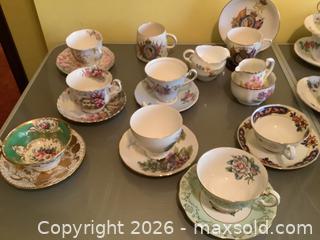 MaxSold Auction: Teacups and milk/sugar sets - Burnaby (British Columbia, Canada) SELLER MANAGED Estate Sale Online Auction - Portland Street