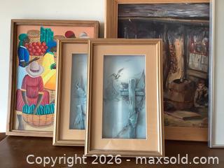 MaxSold Auction: Variety of pictures  - Burnaby (British Columbia, Canada) SELLER MANAGED Estate Sale Online Auction - Portland Street