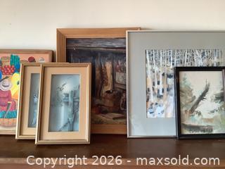 MaxSold Auction: Variety of pictures  - Burnaby (British Columbia, Canada) SELLER MANAGED Estate Sale Online Auction - Portland Street