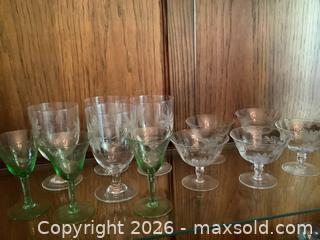 MaxSold Auction: Vintage cocktail glasses - Burnaby (British Columbia, Canada) SELLER MANAGED Estate Sale Online Auction - Portland Street