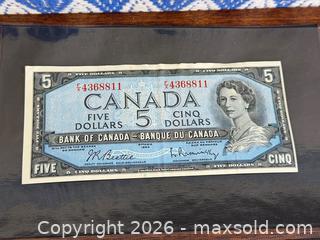 MaxSold Auction: 1954 Canada $5 + $10 Banknotes - Hamilton (Ontario, Canada) SELLER MANAGED Estate Sale Online Auction - Gertrude St.