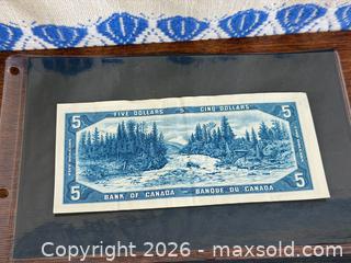 MaxSold Auction: 1954 Canada $5 + $10 Banknotes - Hamilton (Ontario, Canada) SELLER MANAGED Estate Sale Online Auction - Gertrude St.