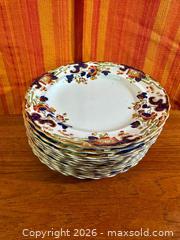 MaxSold Auction: Antique Losol Ware Tokio Dinner Plates - Hamilton (Ontario, Canada) SELLER MANAGED Estate Sale Online Auction - Gertrude Street