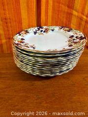 MaxSold Auction: Antique Losol Ware Tokio Dinner Plates - Hamilton (Ontario, Canada) SELLER MANAGED Estate Sale Online Auction - Gertrude Street