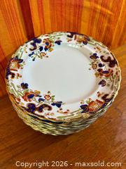 MaxSold Auction: Antique Losol Ware Tokio Dinner Plates - Hamilton (Ontario, Canada) SELLER MANAGED Estate Sale Online Auction - Gertrude Street