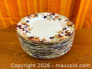 MaxSold Auction: Antique Losol Ware Tokio Plates - Hamilton (Ontario, Canada) SELLER MANAGED Estate Sale Online Auction - Gertrude Street