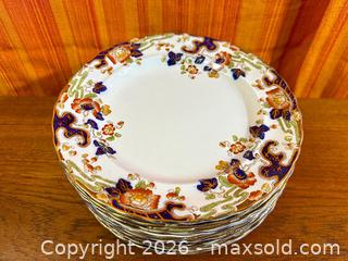 MaxSold Auction: Antique Losol Ware Tokio Plates - Hamilton (Ontario, Canada) SELLER MANAGED Estate Sale Online Auction - Gertrude Street