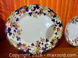 MaxSold Auction: Antique Losol Ware Tokio Platters - Hamilton (Ontario, Canada) SELLER MANAGED Estate Sale Online Auction - Gertrude Street