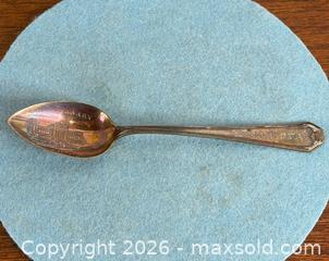 MaxSold Auction: Antique Sterling Silver 'New York Public Library' Souvenir Spoon - Hamilton (Ontario, Canada) SELLER MANAGED Estate Sale Online Auction - Gertrude Street