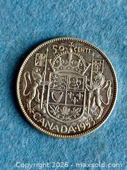 MaxSold Auction: Canada 80% Silver, 50 Cent Coin - Hamilton (Ontario, Canada) SELLER MANAGED Estate Sale Online Auction - Gertrude St.