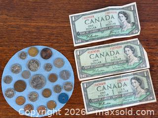 MaxSold Auction: Old Canada Coins + Banknotes - Hamilton (Ontario, Canada) SELLER MANAGED Estate Sale Online Auction - Gertrude St.