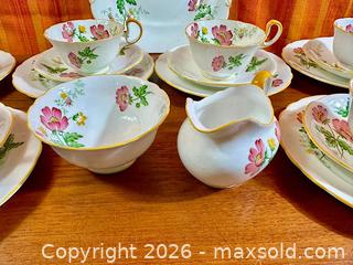 MaxSold Auction: Vintage Aynsley England Bone China Dinnerware - Hamilton (Ontario, Canada) SELLER MANAGED Estate Sale Online Auction - Gertrude Street