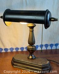 MaxSold Auction: Vintage Brass Student/Banker, Desk Lamp - Hamilton (Ontario, Canada) SELLER MANAGED Estate Sale Online Auction - Gertrude St.