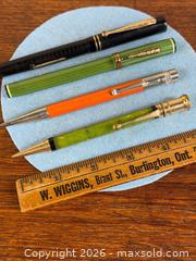MaxSold Auction: Vintage Celluloid Fountain Pen's + Mechanical Pencil's - Hamilton (Ontario, Canada) SELLER MANAGED Estate Sale Online Auction - Gertrude Street