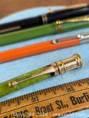 MaxSold Auction: Vintage Celluloid Fountain Pen's + Mechanical Pencil's - Hamilton (Ontario, Canada) SELLER MANAGED Estate Sale Online Auction - Gertrude Street