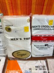MaxSold Auction: Vintage NOS Undershirts + T-Shirts Still Sealed - Hamilton (Ontario, Canada) SELLER MANAGED Estate Sale Online Auction - Gertrude Street
