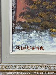 MaxSold Auction: Vintage Oil on Board Painting, Signed D. LEITSAME - Hamilton (Ontario, Canada) SELLER MANAGED Estate Sale Online Auction - Gertrude Street