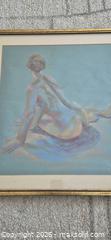 MaxSold Auction: Original Pastel Figure/Nude by M. F. Ludwig, 25" x 22", Framed - Markham (Ontario, Canada) PARTNER MANAGED Estate Sale Online Auction - Forest Park Crescent