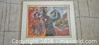 MaxSold Auction: Signed THEO TOBIASSE Color lithograph, signed and numbered 6/125. Limited Edition, Framed - Markham (Ontario, Canada) PARTNER MANAGED Estate Sale Online Auction - Forest Park Crescent