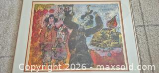 MaxSold Auction: Signed THEO TOBIASSE Color lithograph, signed and numbered 6/125. Limited Edition, Framed - Markham (Ontario, Canada) PARTNER MANAGED Estate Sale Online Auction - Forest Park Crescent