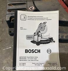 MaxSold Auction: Bosch 10" Corded Compound Miter Saw - Bedford (New Hampshire, USA) PARTNER MANAGED Moving Online Auction - Holbrook Road