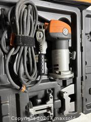 MaxSold Auction: RIDGID Corded Compact/Trim & Plunge Router, Magnesium Housing - Bedford (New Hampshire, USA) PARTNER MANAGED Moving Online Auction - Holbrook Road