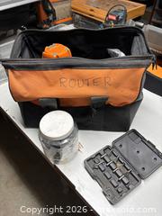 MaxSold Auction: RIDGID Corded Compact/Trim & Plunge Router, Magnesium Housing - Bedford (New Hampshire, USA) PARTNER MANAGED Moving Online Auction - Holbrook Road