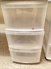 MaxSold Auction: 3 drawer totes - Salmon Arm (British Columbia, Canada) SELLER MANAGED Downsizing Online Auction - 5 Avenue North East                    