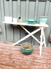 MaxSold Auction: Ceramic pots and ironing board - Salmon Arm (British Columbia, Canada) SELLER MANAGED Downsizing Online Auction - 5 Avenue North East                    