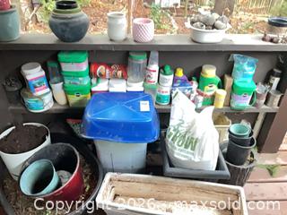 MaxSold Auction: Gardening pots and supplies - Salmon Arm (British Columbia, Canada) SELLER MANAGED Downsizing Online Auction - 5 Avenue North East                    