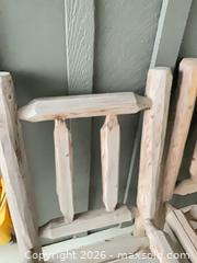 MaxSold Auction: Pair of log outdoor chairs - Salmon Arm (British Columbia, Canada) SELLER MANAGED Downsizing Online Auction - 5 Avenue North East                    