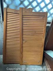 MaxSold Auction: Wooden shutters, cabinet doors and more - Salmon Arm (British Columbia, Canada) SELLER MANAGED Downsizing Online Auction - 5 Avenue North East                    