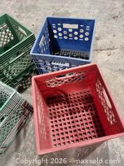 MaxSold Auction: Colored Milk Crates - Ottawa (Ontario, Canada) SELLER MANAGED Commercial Liquidation Online Auction - Industrial Avenue
