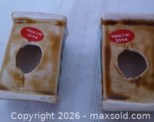 MaxSold Auction: 2 Vintage 70s Glazed Ceramic Sleeping Mice In Bed Figurine  - Kingston (Ontario, Canada) SELLER MANAGED Estate Sale Online Auction - Tamarac Street