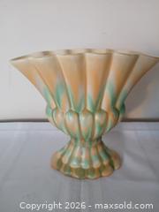 MaxSold Auction: Antique Art Deco Fan Vase by Beswick Pottery Handcrafted in England 1930s, sold as is - Kingston (Ontario, Canada) SELLER MANAGED Estate Sale Online Auction - Tamarac Street