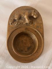 MaxSold Auction: Antique Brass Ashtray with Raised Bear Relief - Kingston (Ontario, Canada) SELLER MANAGED Estate Sale Online Auction - Tamarac Street