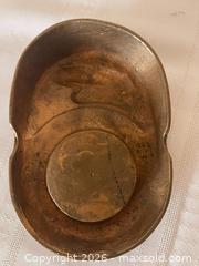 MaxSold Auction: Antique Brass Ashtray with Raised Bear Relief - Kingston (Ontario, Canada) SELLER MANAGED Estate Sale Online Auction - Tamarac Street